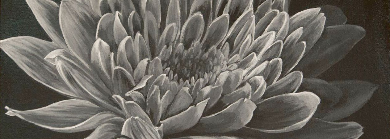 Black And White Drawings Of Flowers. heading flowers